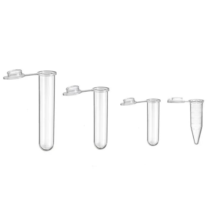 أنبوب الطرد المركزي PP للمختبر 5 مل 7 مل 10 مل أنابيب الطرد المركزي